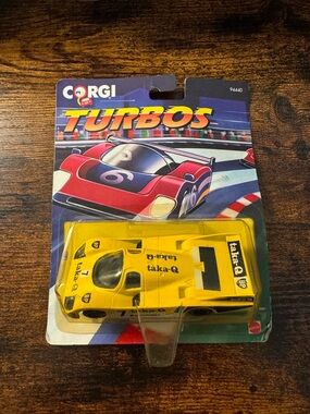 Vintage Corgi Turbos Taka-Q BP #7 Car
